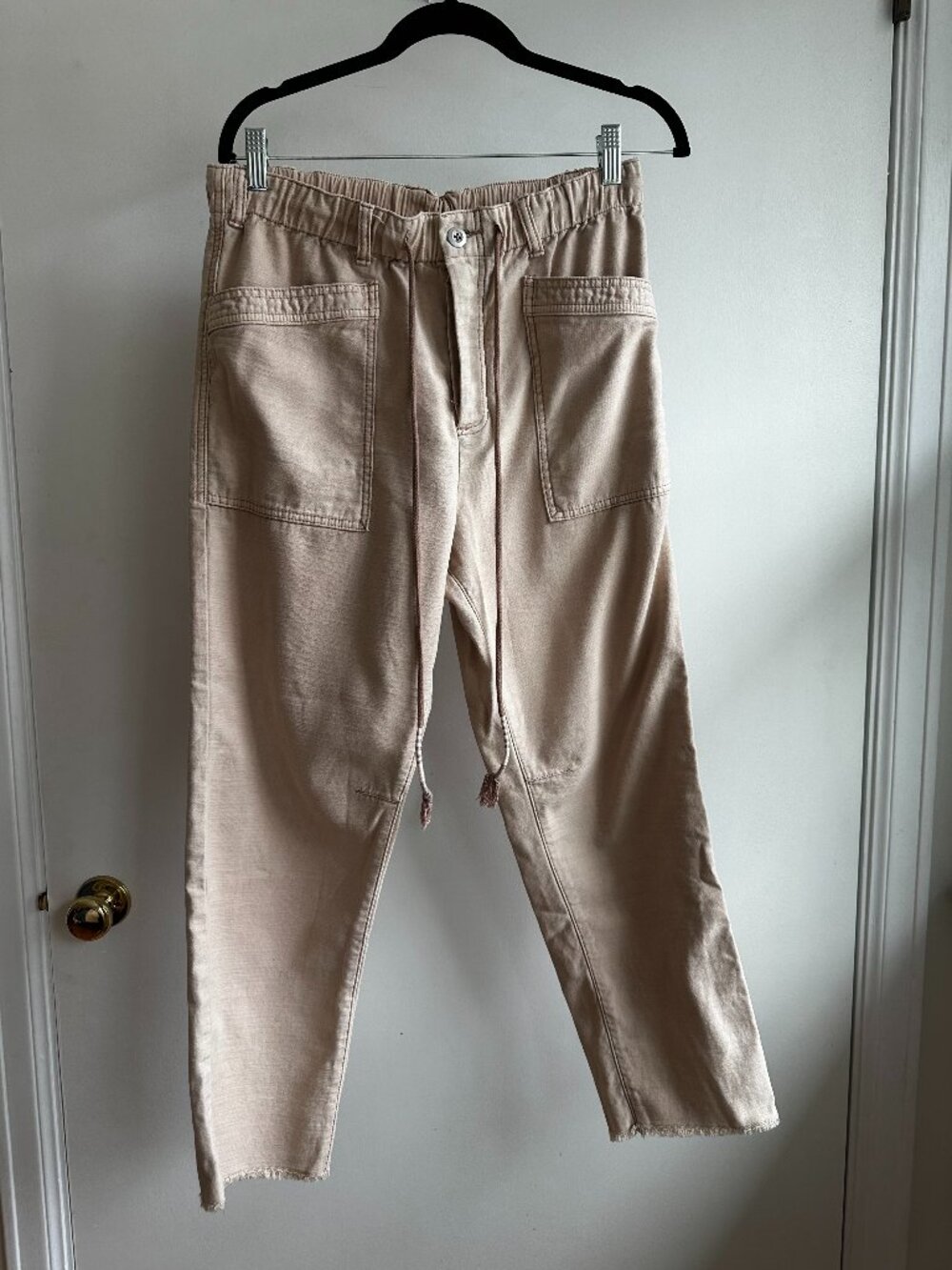 Free People cropped chinos pants sz Small